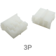 Carca&ccedil;a pl&aacute;stica branca para conector macho PH 2.0 mm 3 pinos - Thumb - 1