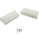 Carca&ccedil;a pl&aacute;stica branca para conector macho PH2.0mm 7 pinos - Thumb - 1