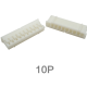 Carca&ccedil;a para conector macho PH 2,0 mm em pl&aacute;stico branco, 10 posi&ccedil;&otilde;es - Thumb - 1