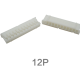 Carca&ccedil;a pl&aacute;stica branca para conector PH 2.0 mm 12 pinos macho - Thumb - 1
