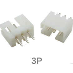 Conector de pinos PH 2,0 mm reto 3 vias, pinos tipo agulha