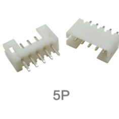 Conector PH 2,0 mm reto 5 pinos (pinos tipo agulha)