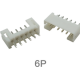 Conector PH 2,0 mm reto 6 pinos tipo agulha - Thumb - 1