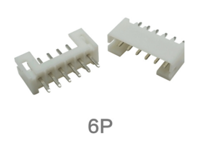 Conector PH 2,0 mm reto 6 pinos tipo agulha - Imagem 1