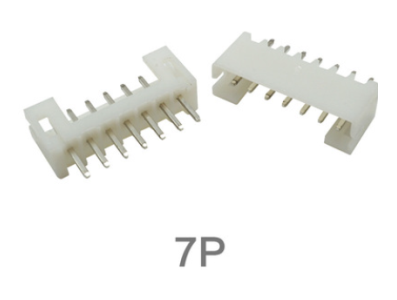 Conector PH 2,0 mm Pin Header Reto 7 pinos (pinos agulha) - Imagem 1