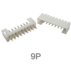 Conector PH 2,0 mm reto 9 pinos (pin header needle)