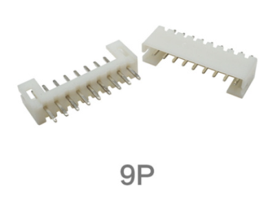 Conector PH 2,0 mm reto 9 pinos (pin header needle) - Imagem 1