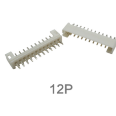 Conector tipo pino agulha PH 2,0 mm reto 12 pinos