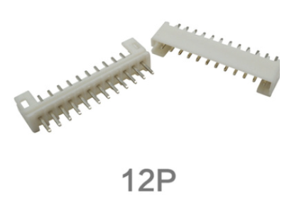Conector tipo pino agulha PH 2,0 mm reto 12 pinos - Imagem 1
