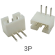 Conector PH 2,0 mm com pinos agulha curvados, 3 pinos - Thumb - 1