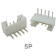 Conector PH 2,0 mm 5 pinos tipo agulha curvada - Thumb - 1