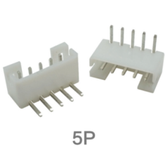Conector PH 2,0 mm 5 pinos tipo agulha curvada