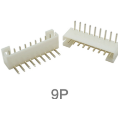 Conector header PH 2,0 mm 9 pinos curvados