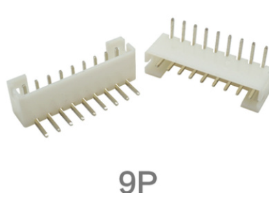 Conector header PH 2,0 mm 9 pinos curvados - Imagem 1