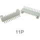 Conector header PH 2,0 mm 11 pinos curvos - Thumb - 1