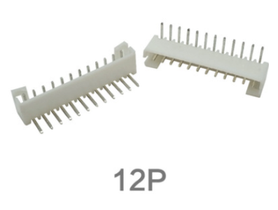 Conector de pinos PH 2,0 mm 12 vias, pinos tipo agulha curvados - Imagem 1