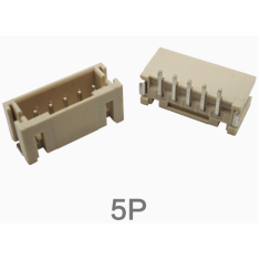 Conector PH 2,0 mm vertical SMD 5 pinos, soquete pin header