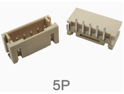 Conector PH 2,0 mm vertical SMD 5 pinos, soquete pin header - Imagem 1