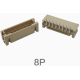 Conector PH 2,0 mm SMD vertical 8 pinos (pino/soquete) - Thumb - 1