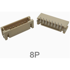 Conector PH 2,0 mm SMD vertical 8 pinos (pino/soquete)