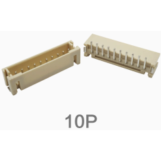 Conector PH 2,0 mm vertical SMD 10 pinos (soquete)