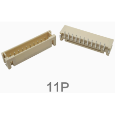 Conector PH 2,0 mm SMD vertical 11 pinos, tipo pin header / soquete