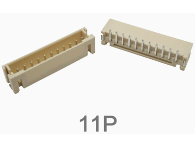 Conector PH 2,0 mm SMD vertical 11 pinos, tipo pin header / soquete - Imagem 1