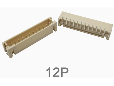 Conector PH 2,0 mm SMD vertical 12 pinos (pin header/socket) - Imagem 1