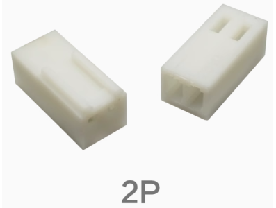 Carca&ccedil;a pl&aacute;stica para conector KF2510 2,54 mm f&ecirc;mea 2 pinos para PCB - Imagem 1