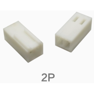 Carca&ccedil;a pl&aacute;stica para conector KF2510 2,54 mm f&ecirc;mea 2 pinos para PCB