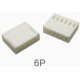 Carca&ccedil;a para conector KF2510 f&ecirc;mea 6 posi&ccedil;&otilde;es passo 2,54 mm - Thumb - 1