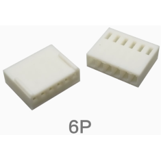 Carca&ccedil;a para conector KF2510 f&ecirc;mea 6 posi&ccedil;&otilde;es passo 2,54 mm