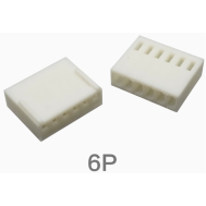 Carca&ccedil;a para conector KF2510 f&ecirc;mea 6 posi&ccedil;&otilde;es passo 2,54 mm
