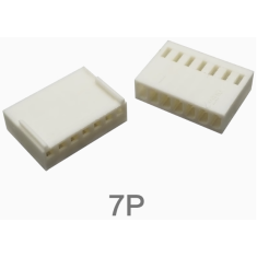 Carca&ccedil;a pl&aacute;stica f&ecirc;mea KF2510 7 posi&ccedil;&otilde;es passo 2,54 mm para placa PCB