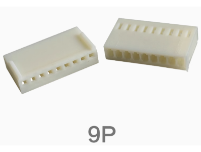 Carca&ccedil;a pl&aacute;stica KF2510 passo 2,54 mm f&ecirc;mea 9 pinos - Imagem 1