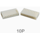 Carca&ccedil;a para conector KF2510 f&ecirc;mea 10 pinos passo 2,54 mm pl&aacute;stico para PCB - Thumb - 1