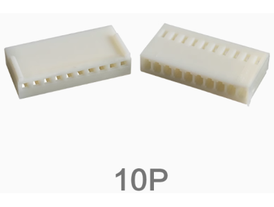 Carca&ccedil;a para conector KF2510 f&ecirc;mea 10 pinos passo 2,54 mm pl&aacute;stico para PCB - Imagem 1