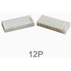 Carca&ccedil;a pl&aacute;stica f&ecirc;mea KF2510 2,54 mm 12 pinos