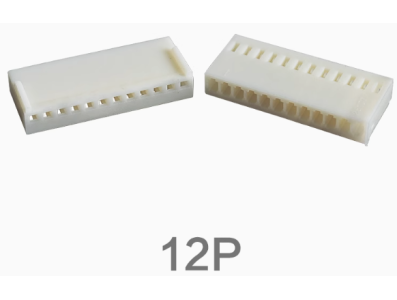 Carca&ccedil;a pl&aacute;stica f&ecirc;mea KF2510 2,54 mm 12 pinos - Imagem 1