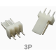 Conector KF2510 reto passo 2,54 mm 3 pinos - Thumb - 1