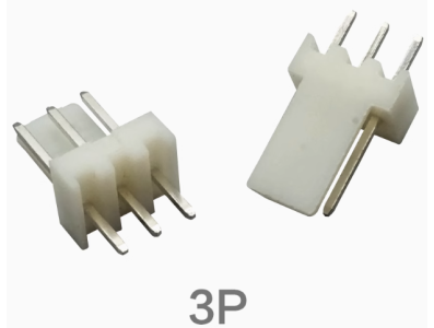 Conector KF2510 reto passo 2,54 mm 3 pinos - Imagem 1
