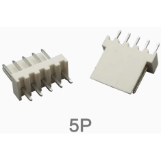 Conector KF2510 2,54 mm pitch reto, 5 pinos tipo agulha