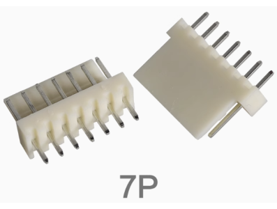 Conector KF2510 reto 7 pinos 2,54 mm de passo - Imagem 1