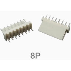Conector reto KF2510 8 pinos, passo 2,54 mm, pinos tipo agulha