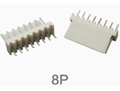 Conector reto KF2510 8 pinos, passo 2,54 mm, pinos tipo agulha - Imagem 1