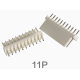 Conector KF2510 11 pinos passo 2,54 mm reto - Thumb - 1