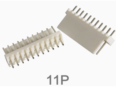 Conector KF2510 11 pinos passo 2,54 mm reto - Imagem 1