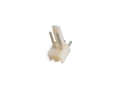 Conector KF2510 tipo agulha curvado, passo 2,54 mm, 2 pinos - Imagem 1