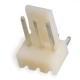 Conector curvo tipo agulha KF2510 passo 2,54 mm 3 pinos - Thumb - 1