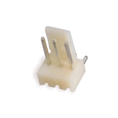 Conector curvo tipo agulha KF2510 passo 2,54 mm 3 pinos